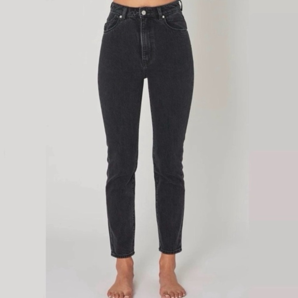 Rolla’s | Dusters High rise slim black washed denim jeans size 26